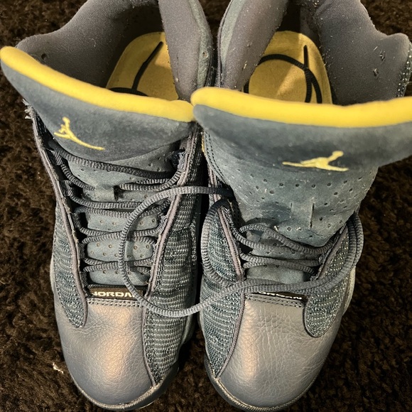 2013 Air Jordan 13 Retro ‘Squadron Blue’ Men’s Size 8 - Picture 8 of 12